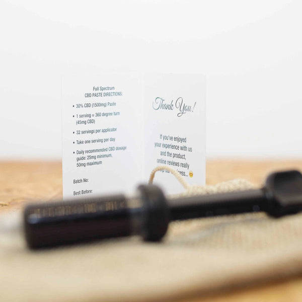 CBD Paste UK and Ireland