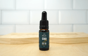 CBN oil bottle showing legal hemp-derived cannabinol oil available in Ireland