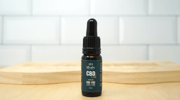 CBG oil bottle showing legal hemp-derived cannabigerol oil available in Ireland