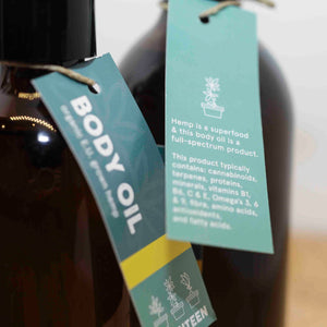 CBD Body and Massage Oil Ireland & UK