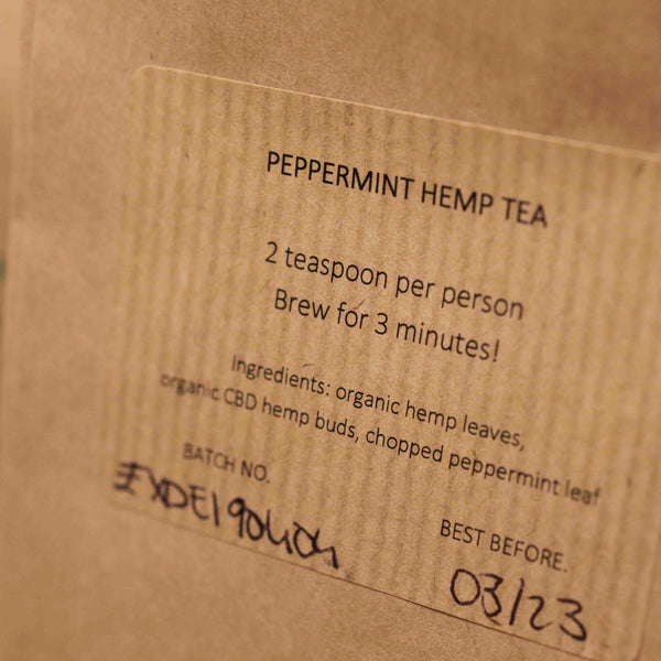 Peppermint Hemp CBD Tea Organic Hemp Tea